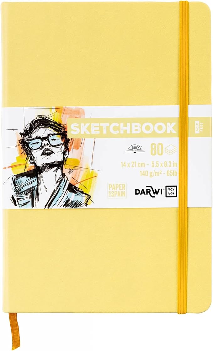 SKETCHBOOK (21x29,7 CM - 80 FOGLI) - DARWI