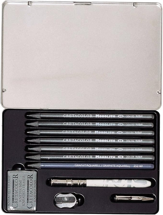 SET DI DISEGNO MONOLITH GRAPHITE - 11 PEZZI