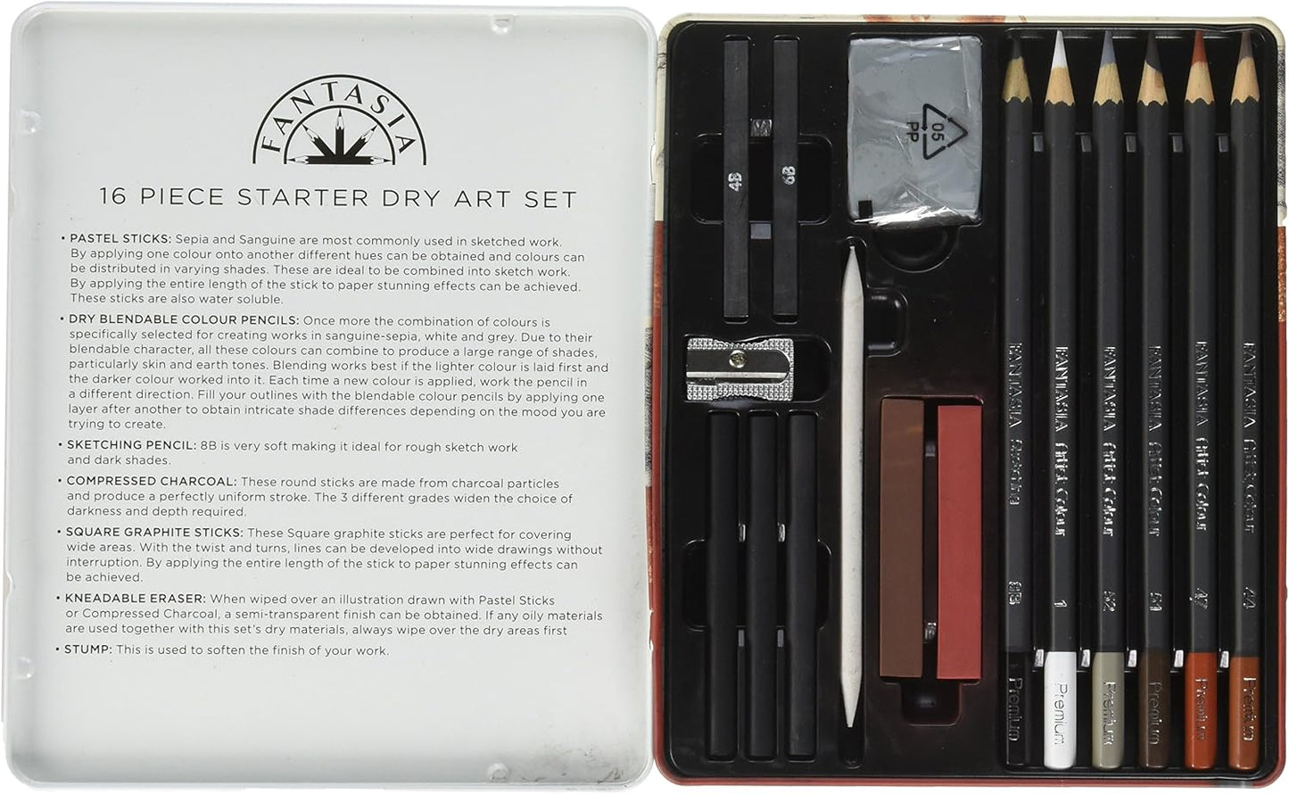 STARTER DRY ART SET - FANTASIA ARTIST