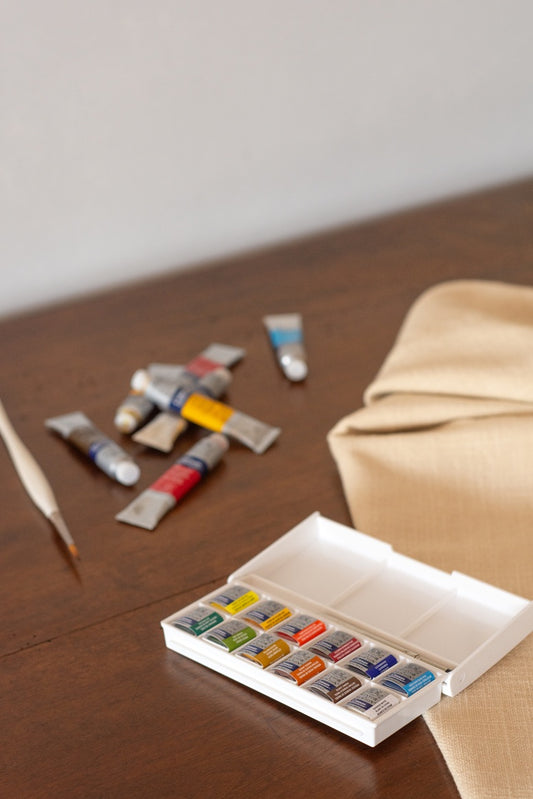 SET ACQUERELLI COTMAN 12 PEZZI