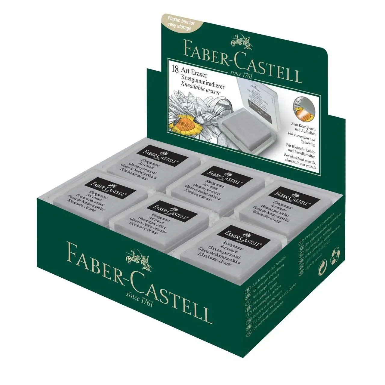 GOMMA PANE CON CONFEZIONE IN PLASTICA