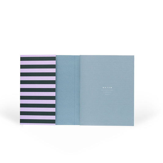 UMA WEEKLY PLANNER GREEN&ROSE STRIPES