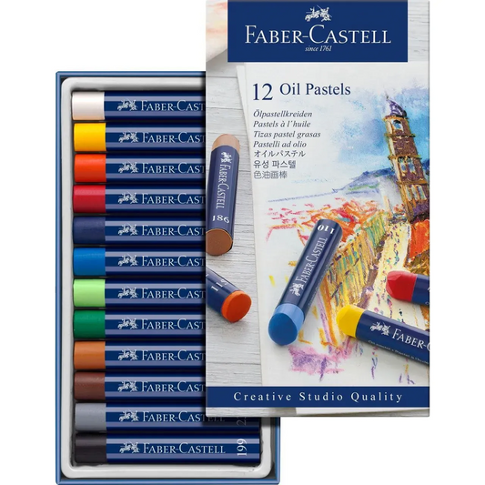 PASTELLI AD OLIO 12 PEZZI