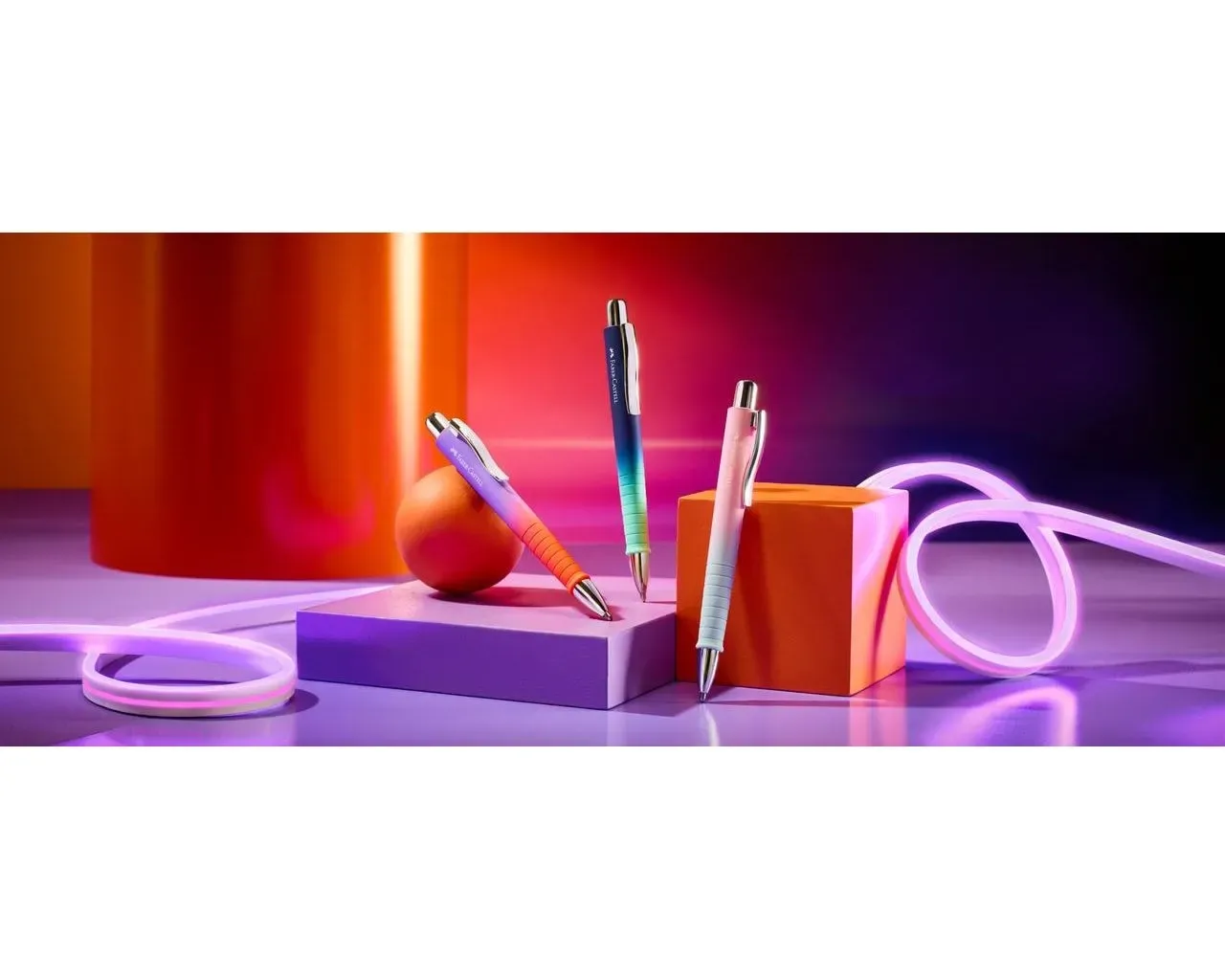 PENNA A SFERA POLY BALL BUZZING BLUE