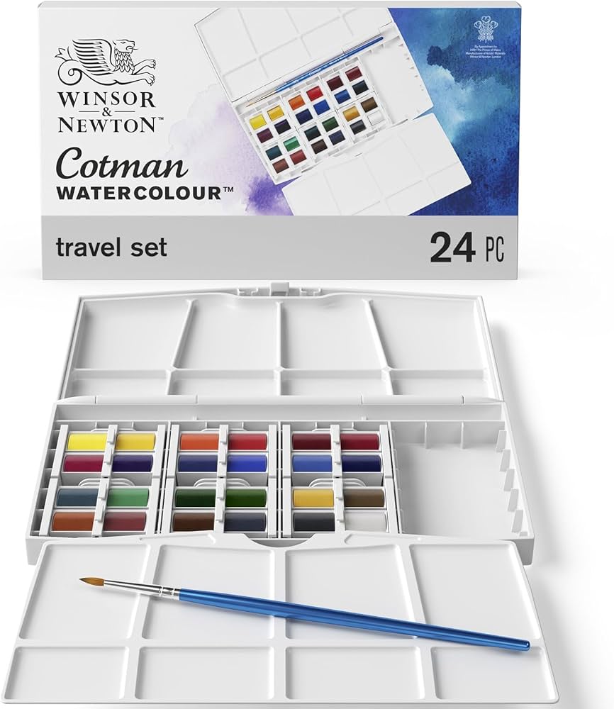 SET ACQUERELLI DA VIAGGIO 25 PZ. - WINSOR & NEWTON