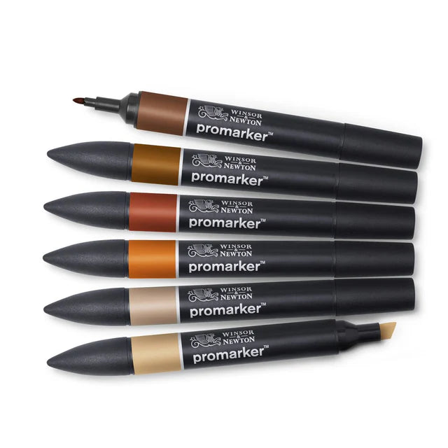 PROMARKER 6 SKIN TONES SET 2 - Winsor & Newton