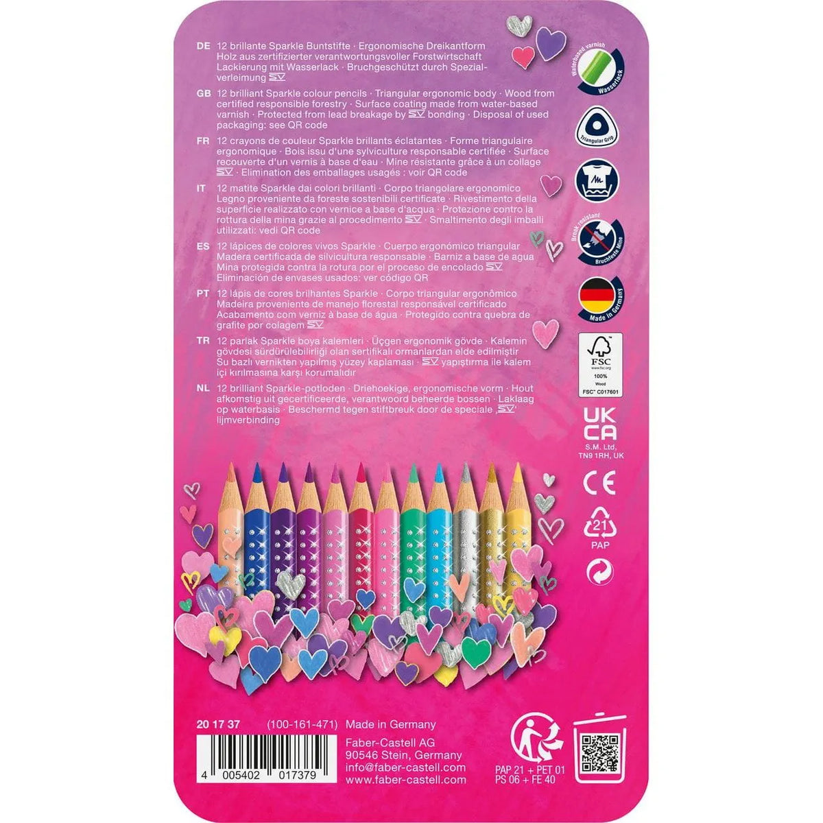 SET MATITE COLORATE SPARKLE