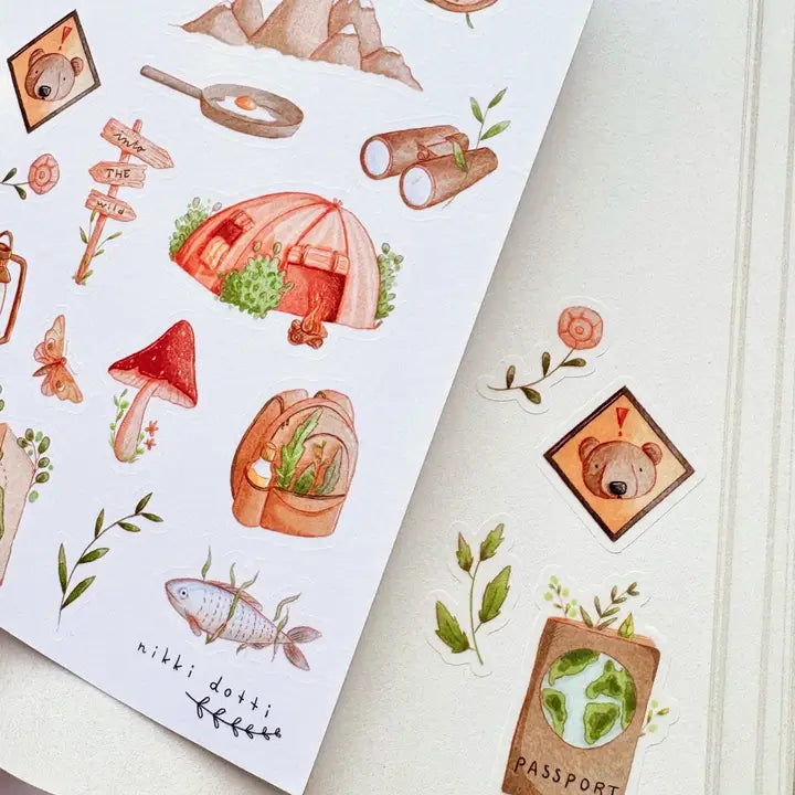 STICKERS "EXPLORE"