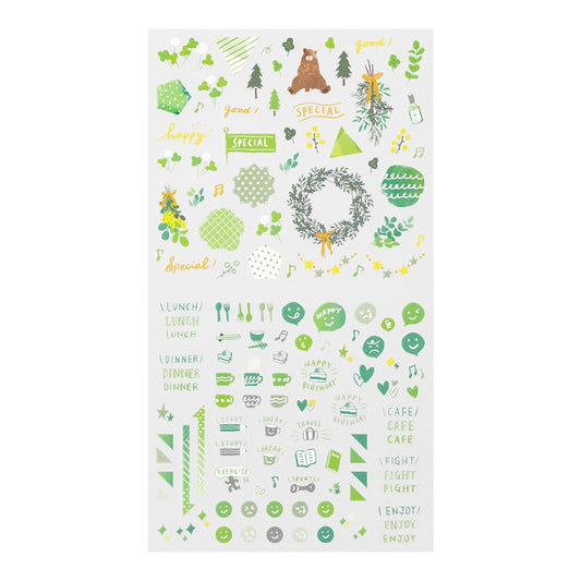 STICKER GREEN MIDORI