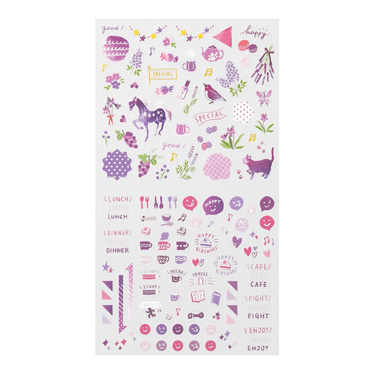 STICKER PURPLE MIDORI
