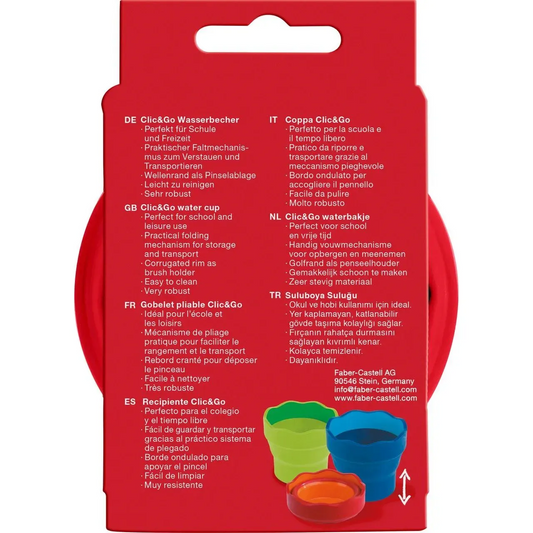 VASCHETTA CLIC & GO - rosso