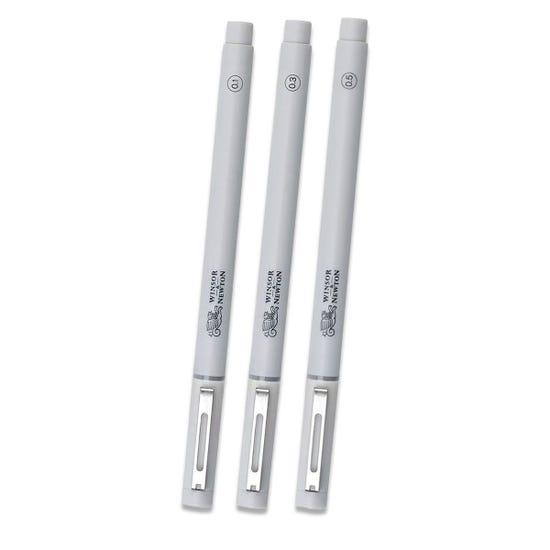 SET 3 FINELINER "GRIGIO FREDDO" WINSOR & NEWTON