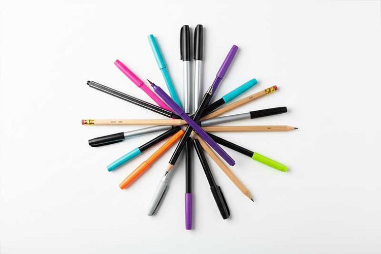 Penne, Brush Pen e Matite