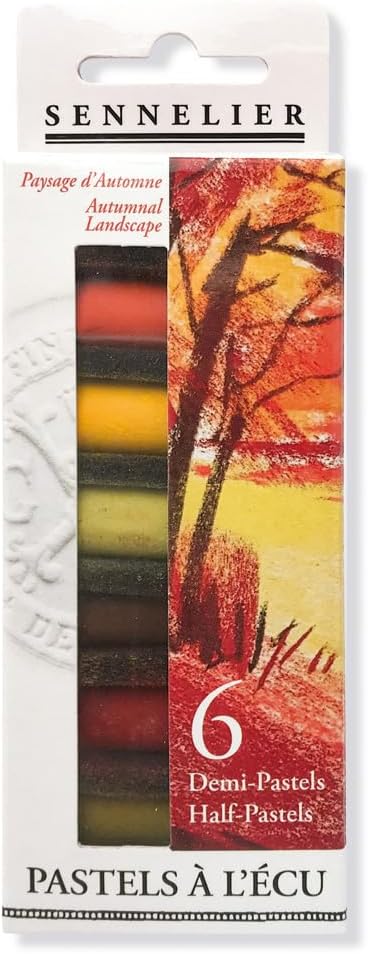 SET 6 MEZZI PASTELLI "AUTUNNO" - SENNELIER