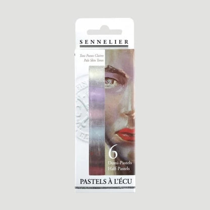 SET 6 MEZZI PASTELLI "RITRATTO CHIARO" - SENNELIER