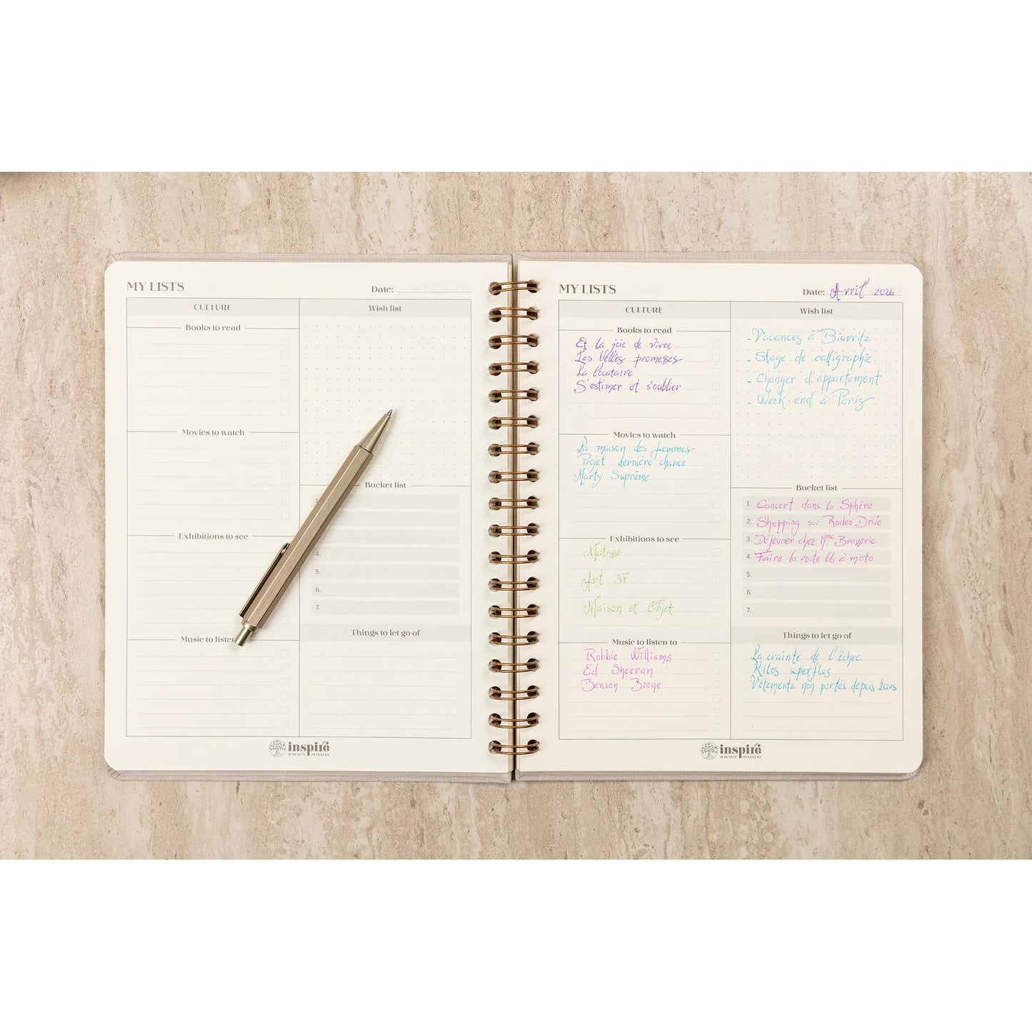 LIFE PLANNER SPIRALATO