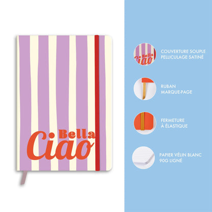 TACCUINO FLESSIBILE- CIAO BELLA