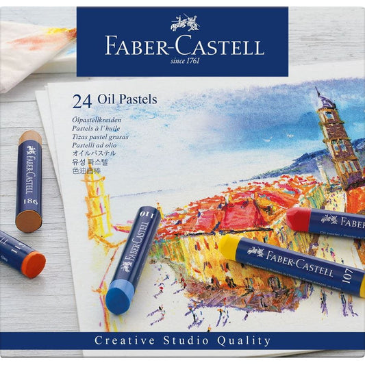 PASTELLI AD OLIO (24 PEZZI) - FABER CASTELL