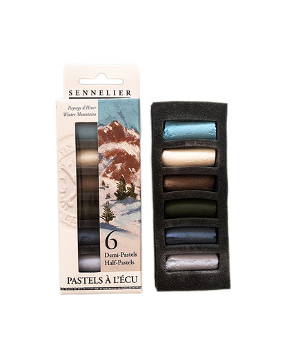 SET 6 MEZZI PASTELLI "INVERNO" - SENNELIER