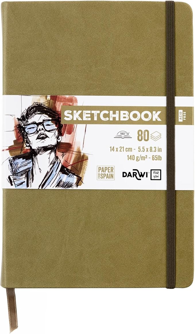 SKETCHBOOK (14x21 CM - 80 FOGLI) - DARWI
