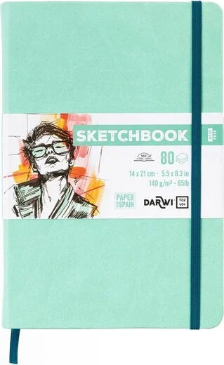 SKETCHBOOK (14x21 CM - 80 FOGLI) - DARWI