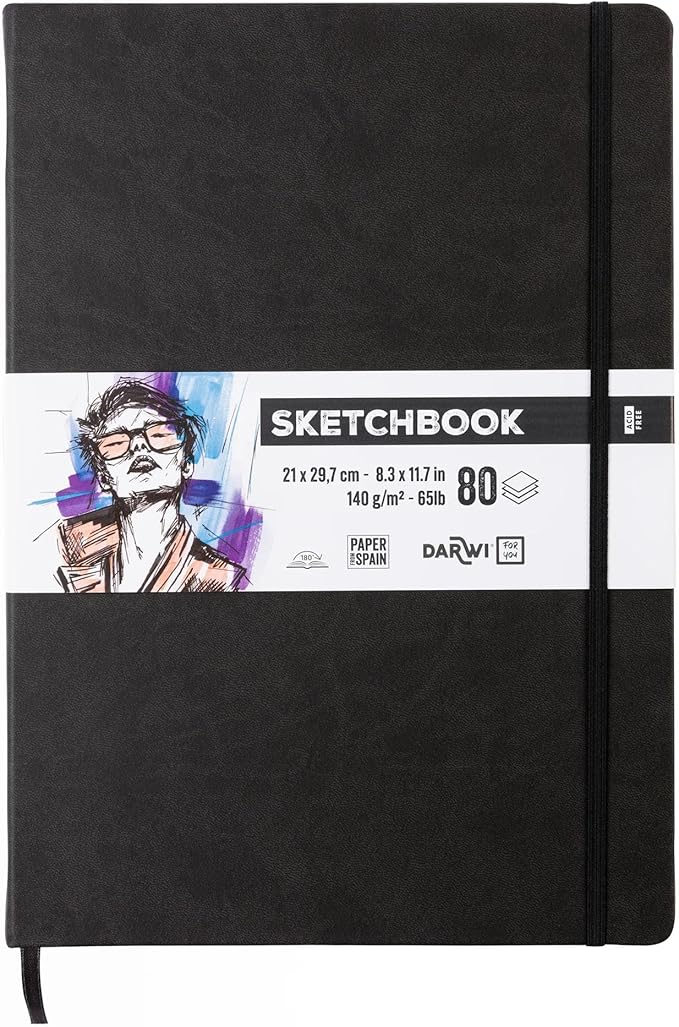 SKETCHBOOK (21x29,7 CM - 80 FOGLI) - DARWI
