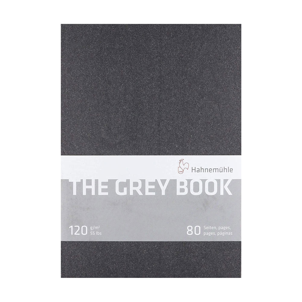 THE GREY BOOK (120 G/M², 80 PAGINE) - HAHNEMÜHLE