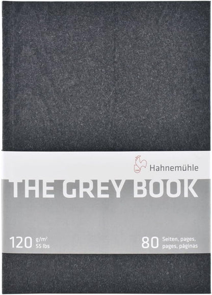 THE GREY BOOK (120 G/M², 80 PAGINE) - HAHNEMÜHLE