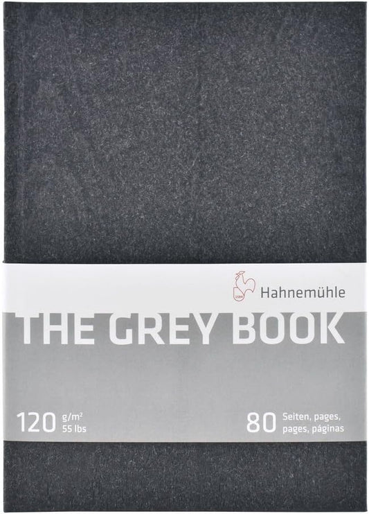 THE GREY BOOK (120 G/M², 80 PAGINE) - HAHNEMÜHLE