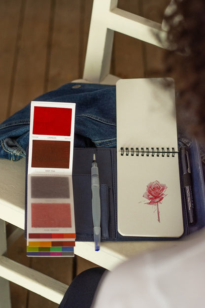 KIT DA VIAGGIO A6 PITTURA AD ACQUERELLO - VIVIVA COLORS