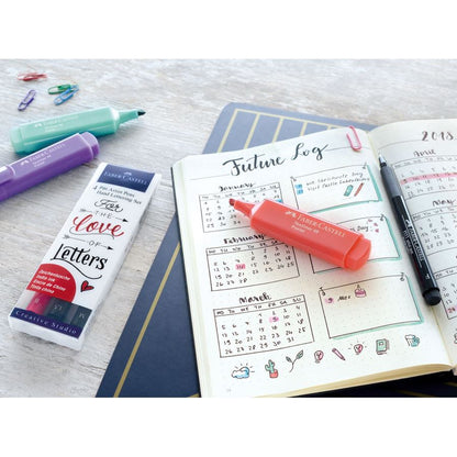 SET 4 PENNE PITT ARTIST HAND LETTERING