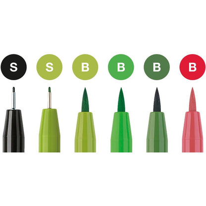 SET 6 PENNE PITT ARTIST HAND LETTERING