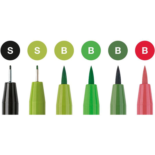 SET 6 PENNE PITT ARTIST HAND LETTERING
