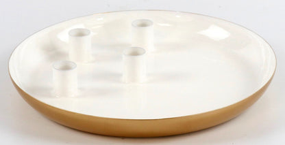 PORTACANDELE DELL' AVVENTO WHITE