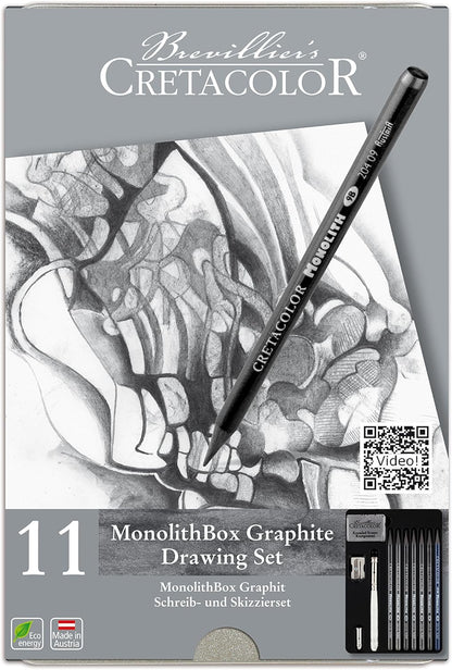 SET DI DISEGNO MONOLITH GRAPHITE - 11 PEZZI