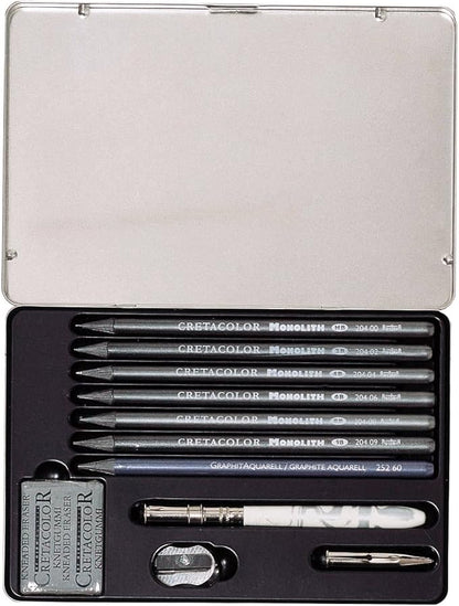 SET DI DISEGNO MONOLITH GRAPHITE - 11 PEZZI