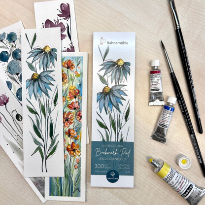 WATERCOLOUR BOOKMARK PAD - BLOCCO PER SEGNALIBRI