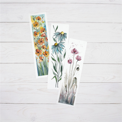 WATERCOLOUR BOOKMARK PAD - BLOCCO PER SEGNALIBRI