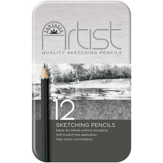 SET 12 MATITE DA DISEGNO - FANTASIA ARTIST