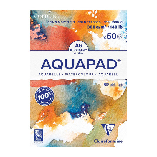 BLOCCHI CARTA PER ACQUERELLO - "AQUAPAD"