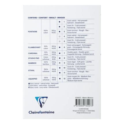 BLOCCO CARTA  10 X 15 - AQUA ESSENTIAL