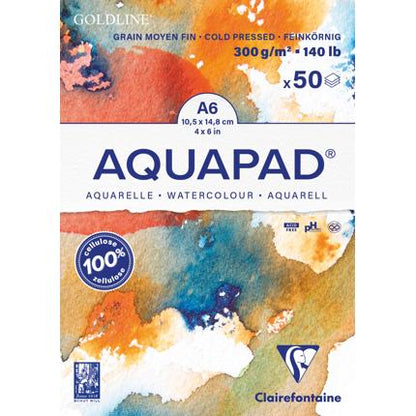BLOCCO CARTA A6 - AQUAPAD