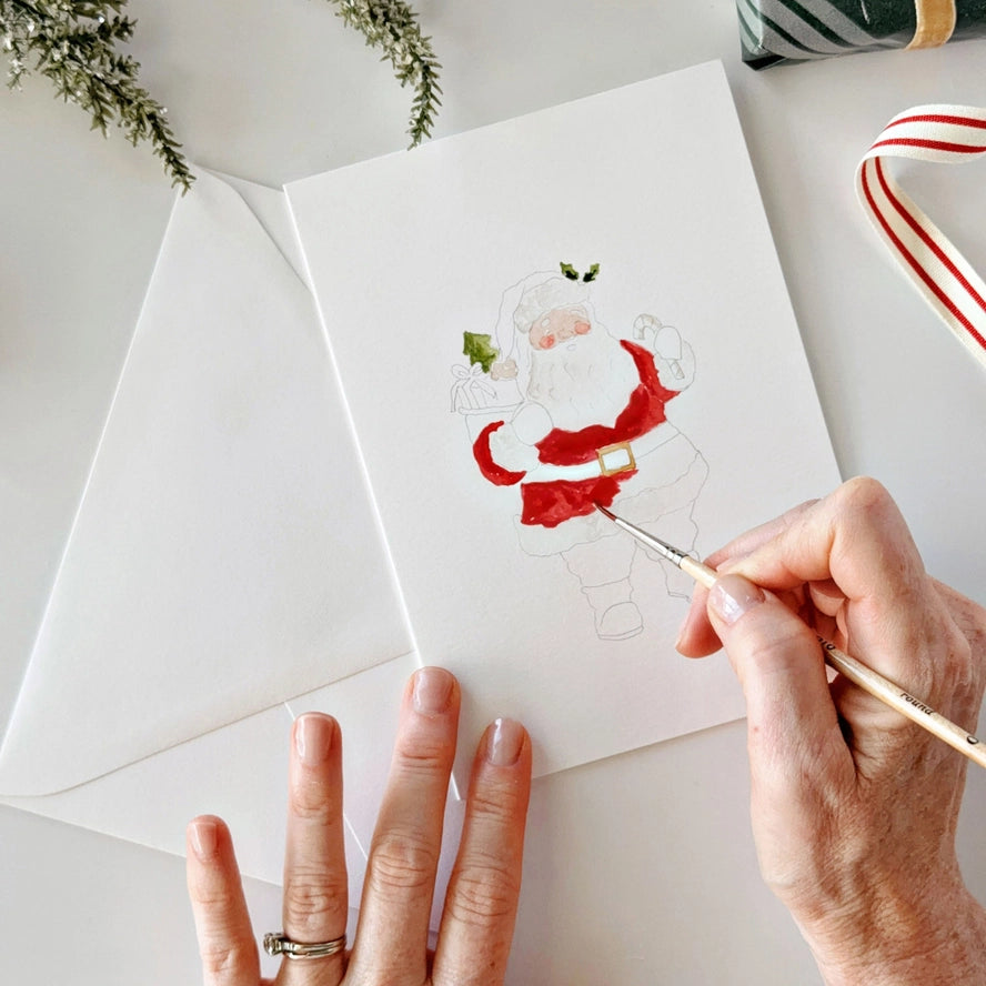 CARTOLINE NATALIZIE DA DIPINGERE - EMILY LEX STUDIO