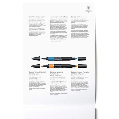 BLOCCO CARTA MARKER A4 - Winsor & Newton