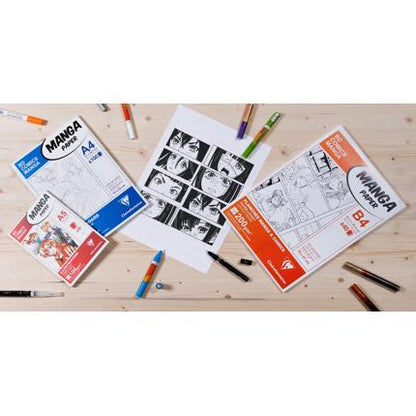 BLOCCO CARTA PER MANGA - A5
