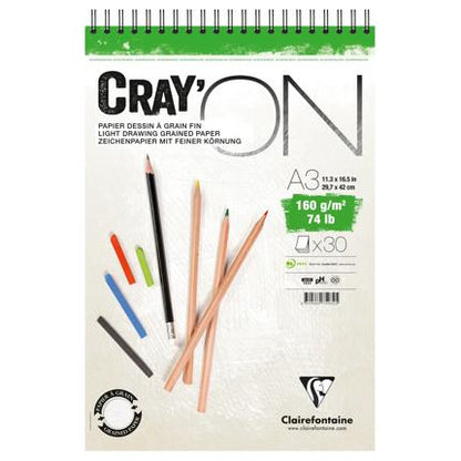 BLOCCO CARTA A3 - CRAY'ON