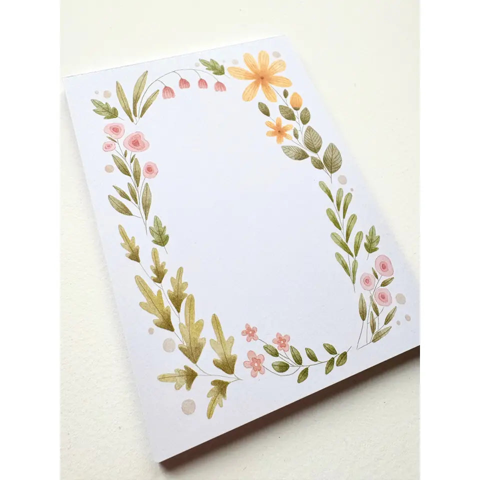 BLOCCO NOTE FLOWER