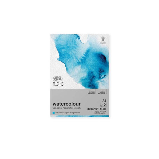 BLOCCO CARTA ACQUERELLO A5 W&N