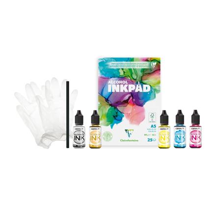 STARTER SET COLORI A BASE D'ALCOL