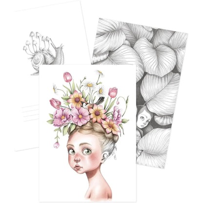 COLORING BOOK WILD DREAM AVENUE MANDARINE